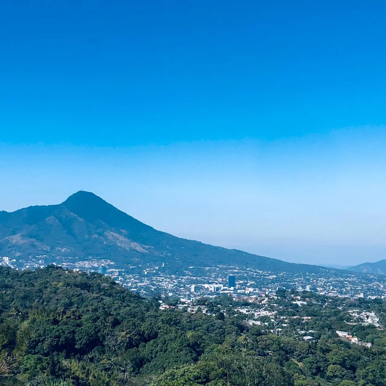 San Salvador and San Salvador Volcano, El Salvador