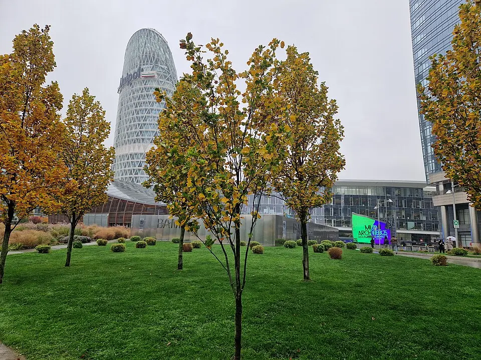 Porta Nuova business district in Milan, Italy